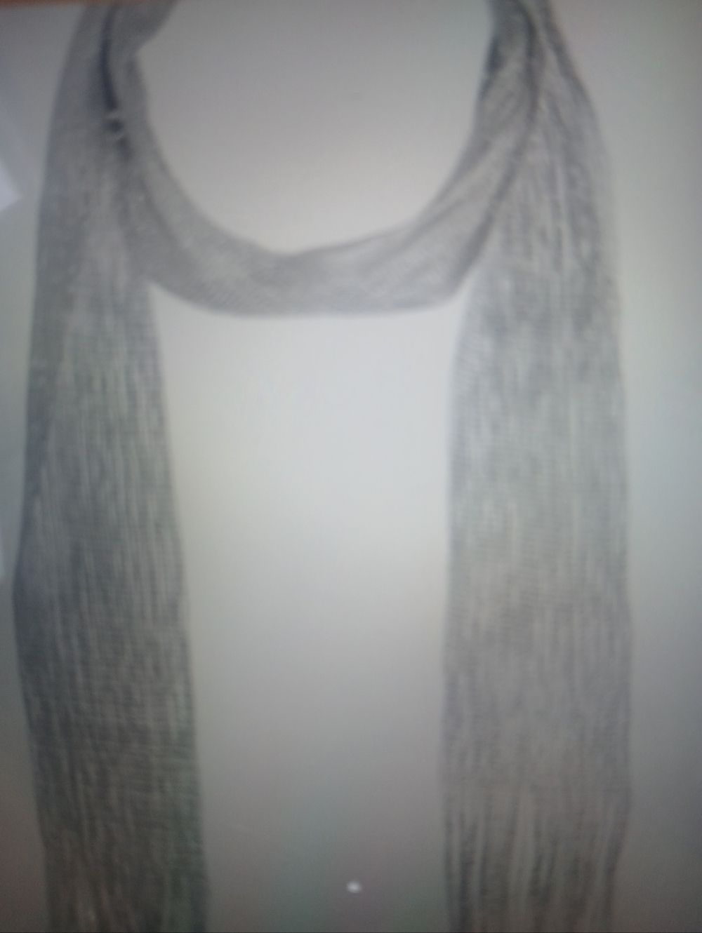 Silver Sparkle Scarf